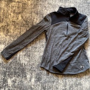 Under Armor quarter zip sweater. Size Small. Smoke free home.